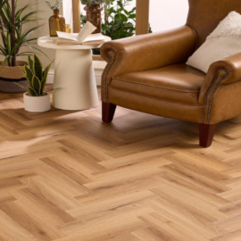 LVT FLOORING HERRINGBONE PATTERN